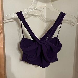 Zara Purple Bralette (Worn Once)
